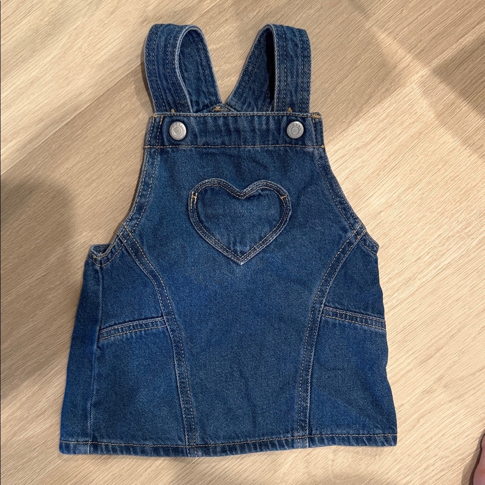 Old Navy Blue Kids Overall Dress